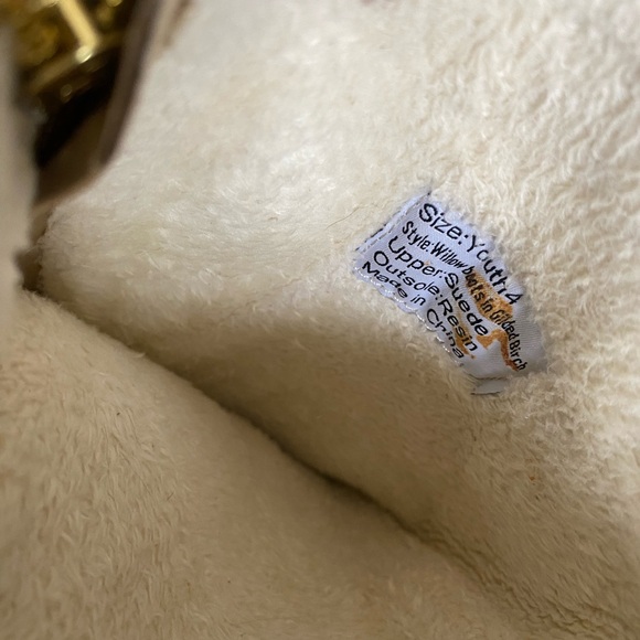 Joyfolie Willowbark Fringe Boots Youth Knee-High Suede Faux Fur Lining Cowgirl - Picture 9 of 11